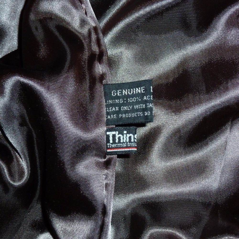 Leather Jacket Vintage 1981 Euc - image 7